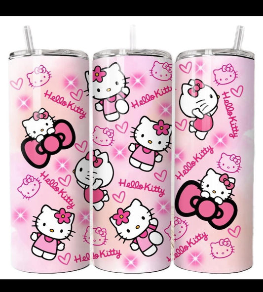 Pink Hello Kitty Stainless Steel 20 oz tumbler