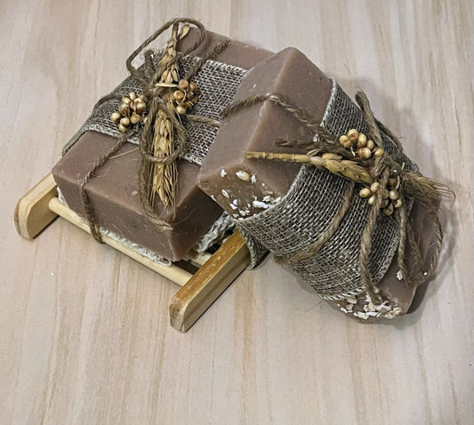 Oat milk and Honey Soap set