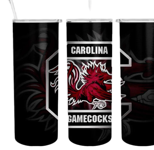 Carolina Gamecocks Stainless Steel 20 oz tumbler