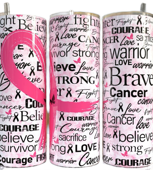 Breast Cancer Awareness Tumbler