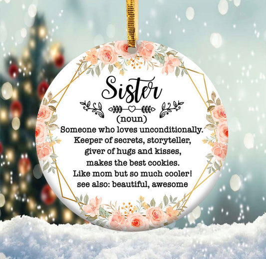 Sister ornament