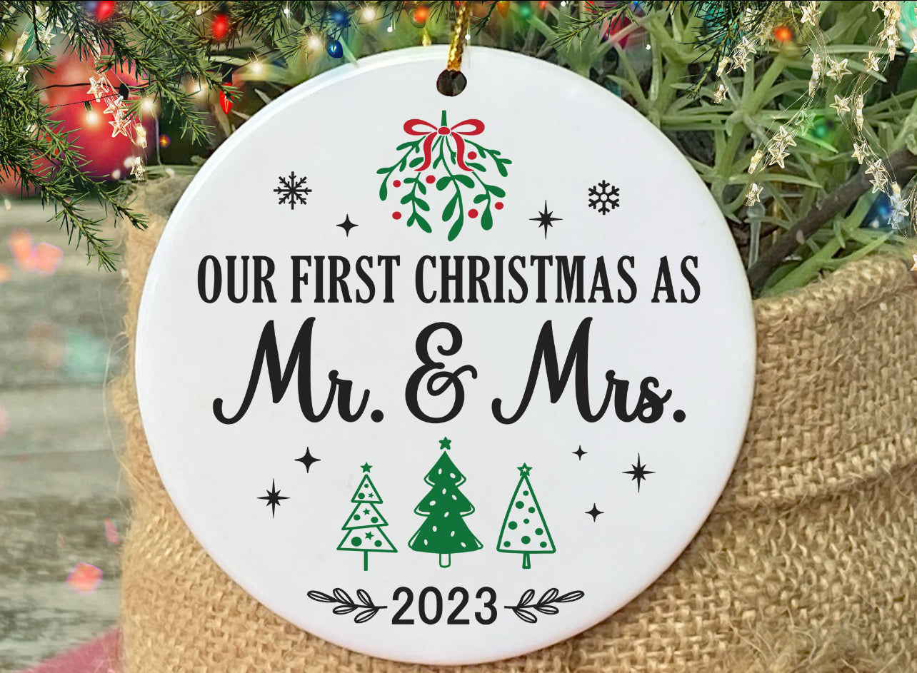 Our first Christmas as Mr & Mrs