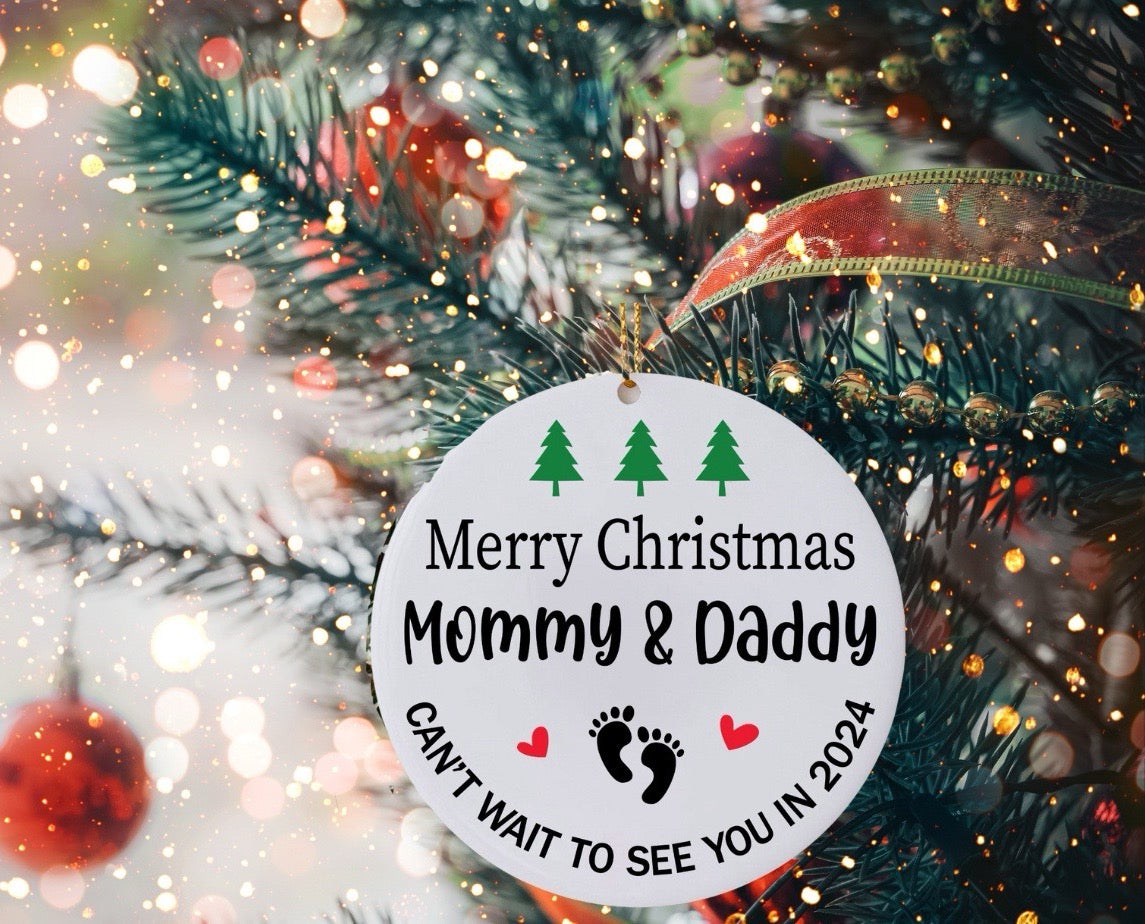 First Christmas as mommy and daddy 2024