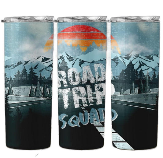 Road trip squad tumbler